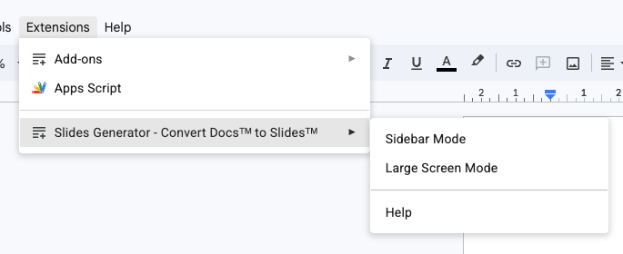 SlideAdmin Extensions Access